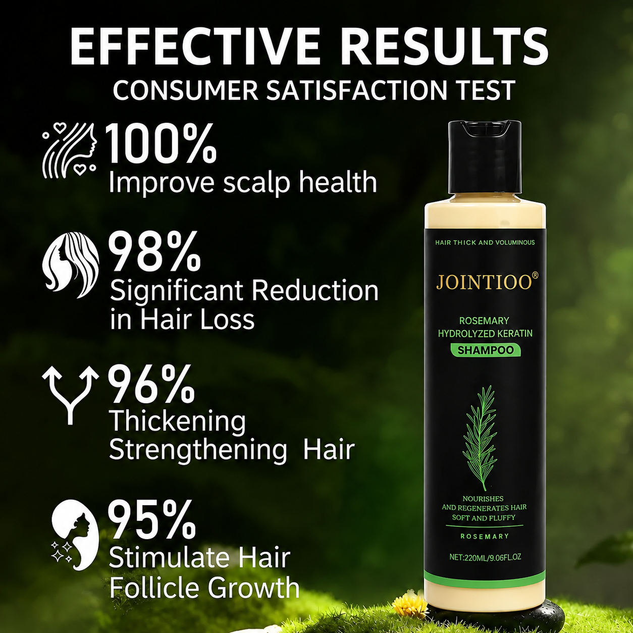 🔥LAST DAY 50% OFF - 🌿JOINTIOO® Organic Rosemary Hair Growth Shampoo